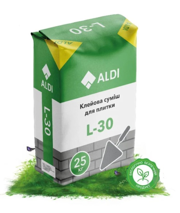 Клей для плитки ALDI L-30 25 кг