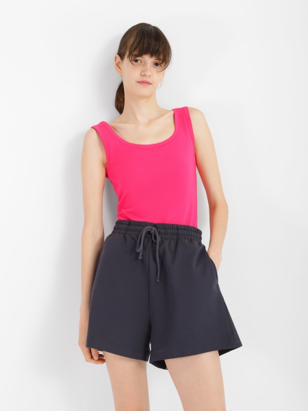 Шорти Роза р. L темно-сірий 211022 