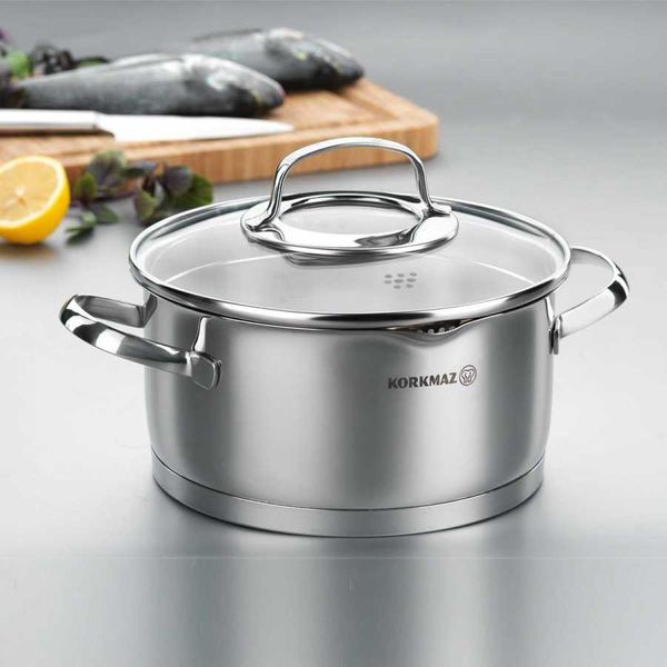 Кастрюля с крышкой Steama 3 л (A1991) Korkmaz