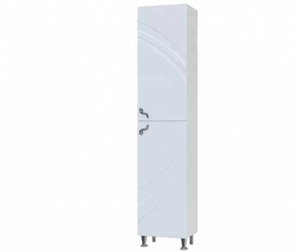 Пенал на ножках Aquarius Ronda 40 белый