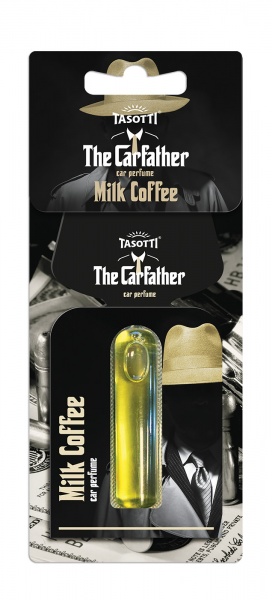 Ароматизатор на зеркало Tasotti Carfather Drop Milk Coffee 5 мл