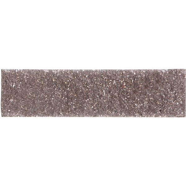 Кирпич гиперпрессованный Литос Колотая тычковой коричневый