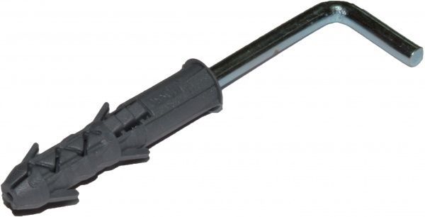 Дюбель розпірний із L-гаком 10x50 мм 25 шт. Expert Fix