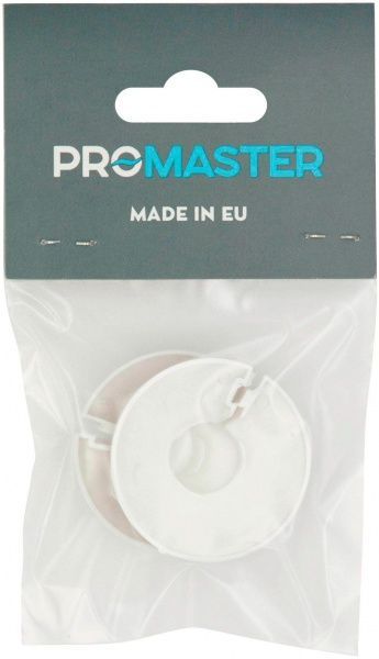 Накладка декоративная разборная ProMaster 16 мм. (белая) 2 шт. MP ИС.130726
