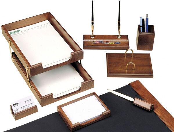 Набір настільний bestar 8 предметів Горіх 8259XDX