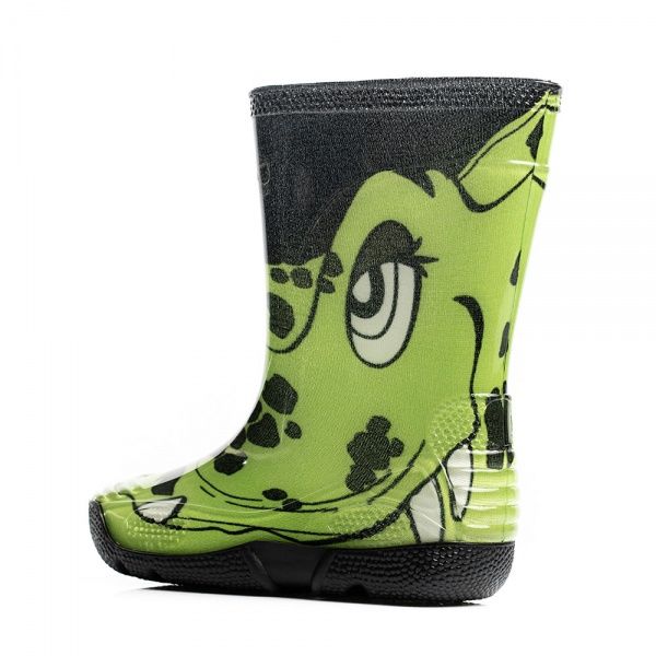 Чоботи гумові Олдком Крокодил р.23-24 зелений із чорним 