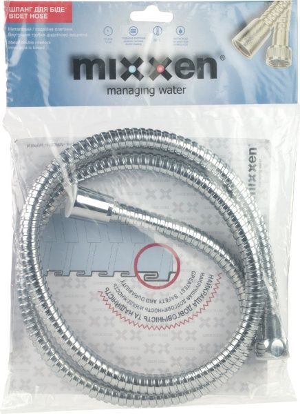 Шланг для душа Mixxen MX003-125W 1,25 м