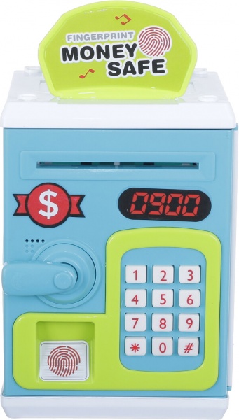 Сейф-скарбничка електронний дитячий банк блакитний OTE0644690/blue