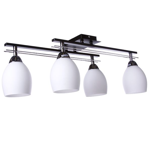 Люстра потолочная Victoria Lighting 4xE27 хром Arni/PL4-S 