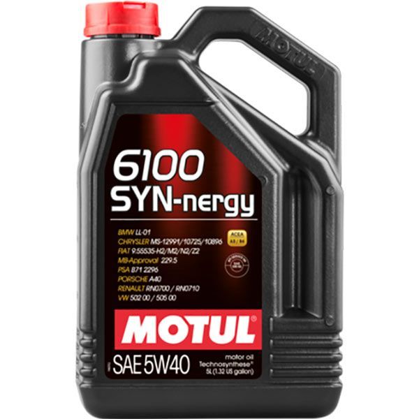 Моторне мастило Motul 6100 SYN-nergy 5W-40 5 л