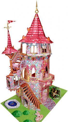 Книга «Замок принцесс. 3D-конструктор. Собери и играй» 978-966-283-250-1