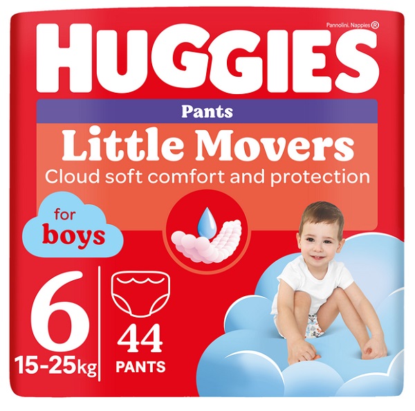 Підгузки-трусики Huggies Pants boy 6 15-25 кг 44 шт.
