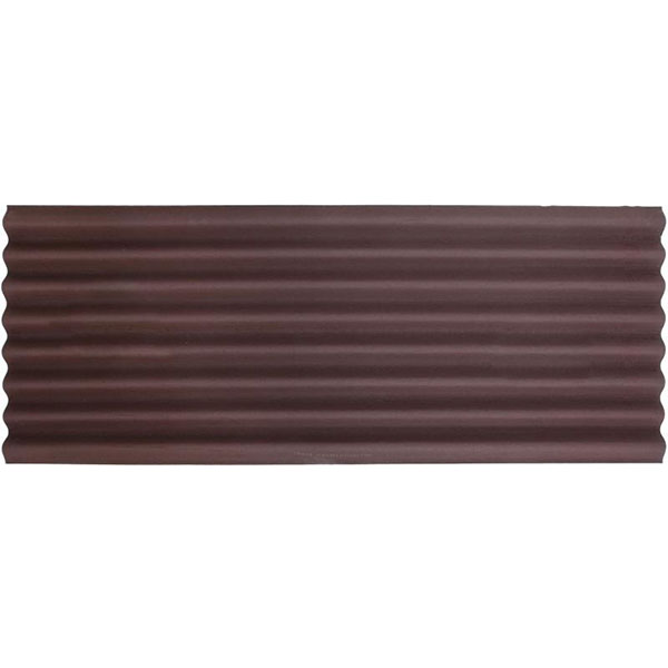 Комплект Onduline 9+1 Лист бітумний Onduline DIY коричневий 2000х760 мм