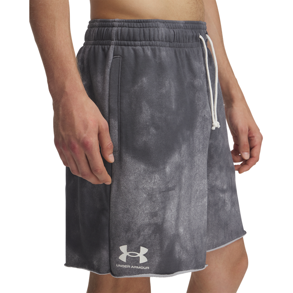 Шорти Under Armour Rival Terry AOP8inShortQ1 1390146-025 р. M сірий