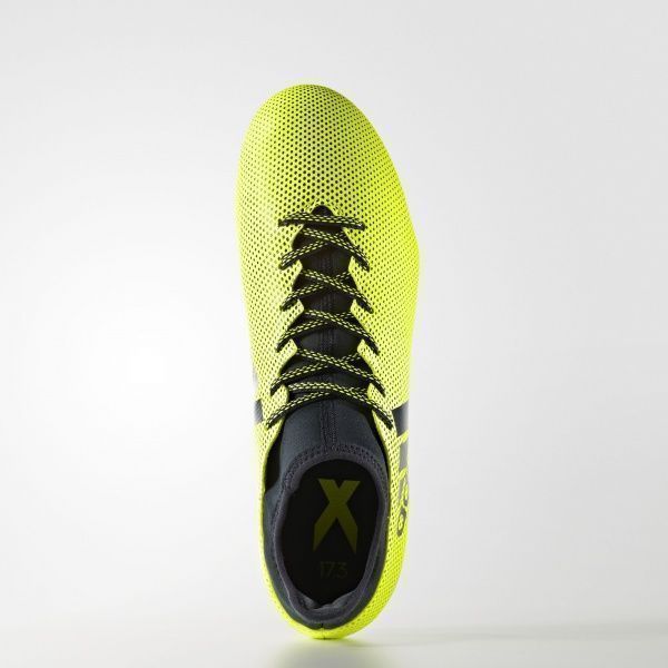 Бутси Adidas X 17.3 S82366 р. UK 8 салатовий