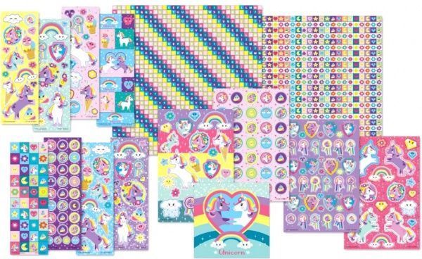 Набір для творчості Totum Єдиноріг. Скринька з 2000 стікерів 71391