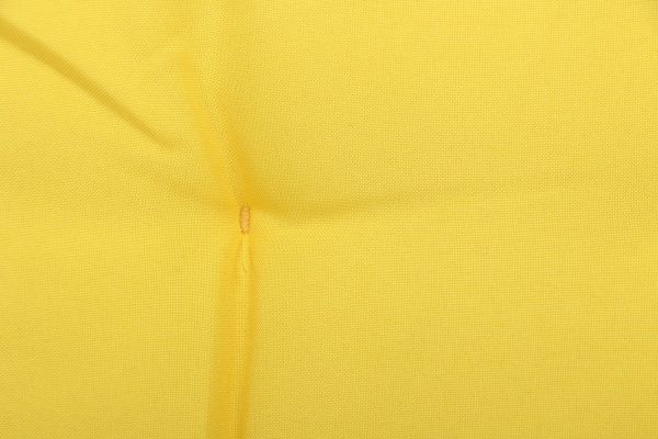 Подушка на стул Радуга 40х40 желтая