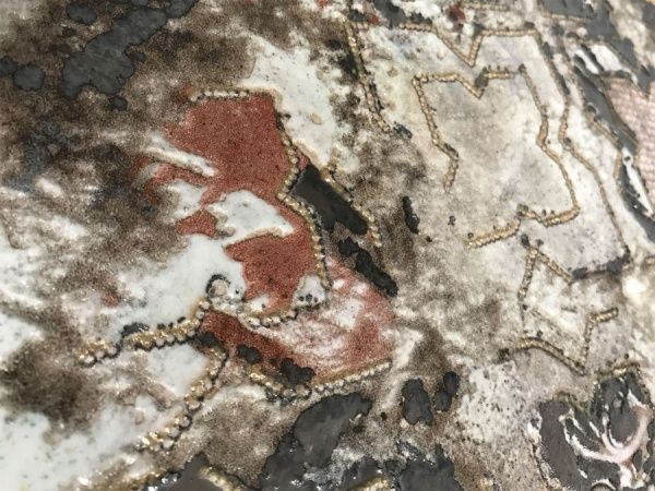 Плитка SALONI Моньер печворк ирис 45x90 