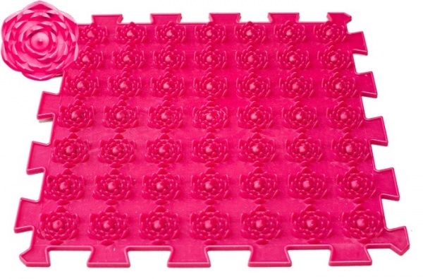 Масажний килимок Ортек Лотос Пазли 4 елементи 9532