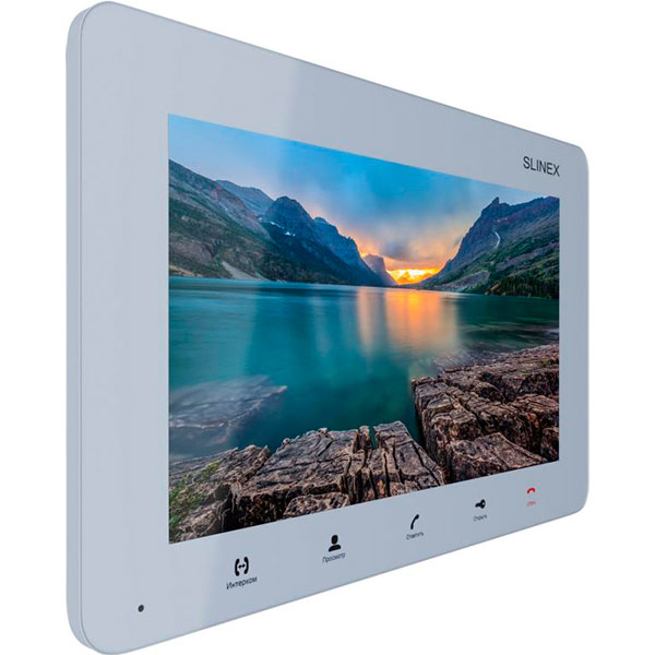 Комплект видеодомофона Slinex SM-07M silver