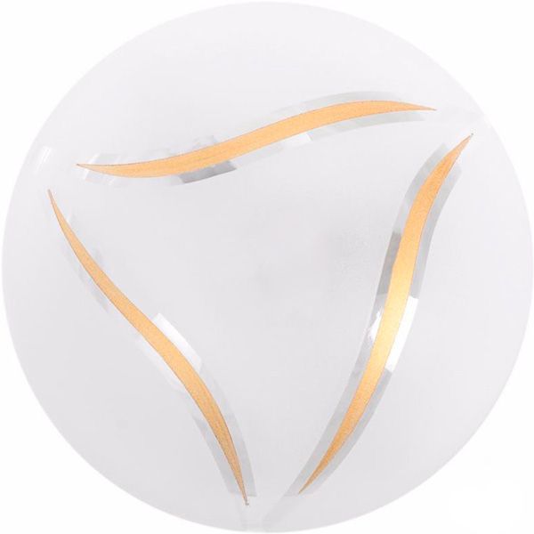 Светильник настенный Укрсвітло НПБ 1x60 Вт E27 белый с золотистым 11053 