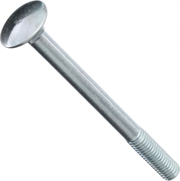 Болт меблевий метричний DIN 603 8x90 мм вага клас міцності 4,6 Expert Fix