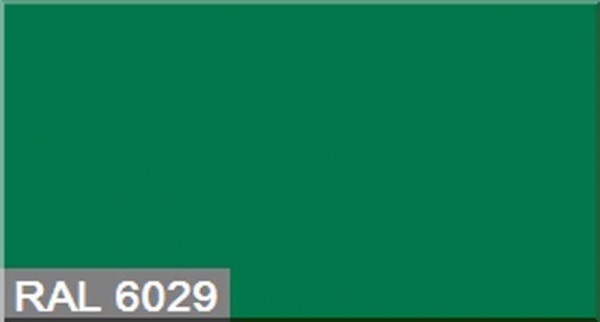 Эмаль акриловая универсальная Bionic House RAL 6029 мятно-зеленый мат 2,5л