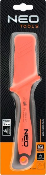 Ніж монтажний NEO tools 1000 В 195 мм. 01-550