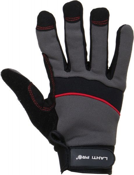 Перчатки Lahti Pro защитные усиленные с покрытием микрофибра XL (10) L280910K