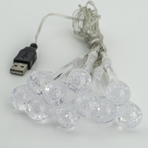 Гирлянда Altalusse INL-2709U-10 Warm встроенный светодиод (LED) 1,5 м 