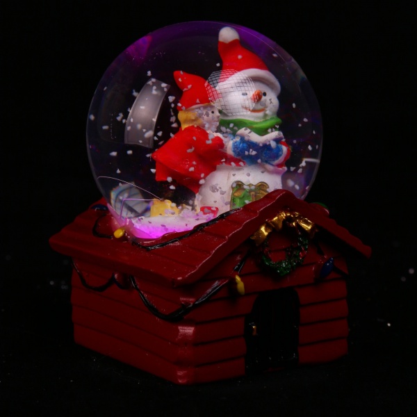 Сувенір новорічний будинок з підсвіткою LKЕ-14-65 світлодіодна (LED) 