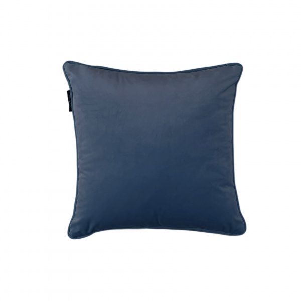 Подушка декоративна VELOUR 45x45 см сіро-синій Decora textile 
