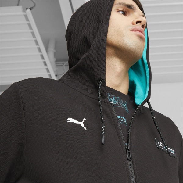 Джемпер Puma MAPF1 HOODED SWEAT JACKET 62114701 р.XL чорний