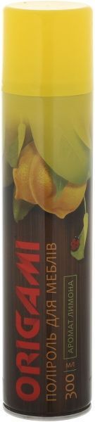 Поліроль для меблів Origami з ароматом лимону 