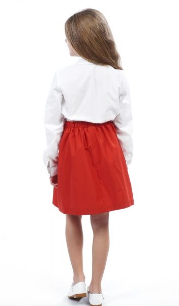 Спідниця Едельвіка р.134 червоний 32-19/00 