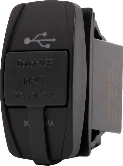 Автомобильное зарядное устройство CarCommerce 12/24V - 2 x USB 42557