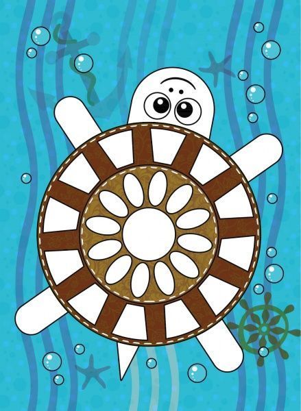 Книга «Цікава мозаїка. Морські мешканці» 9786177282845