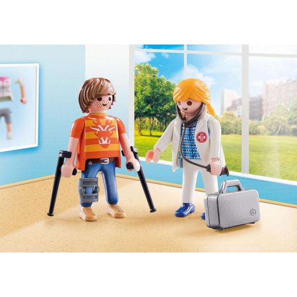 Конструктор Playmobil Доктор і пацієнт 70079 6336482
