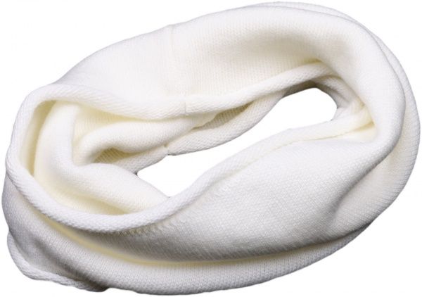 Комплект шапка + снуд унисекс Pompona р.52-54 белый 20 Z P 95 k 