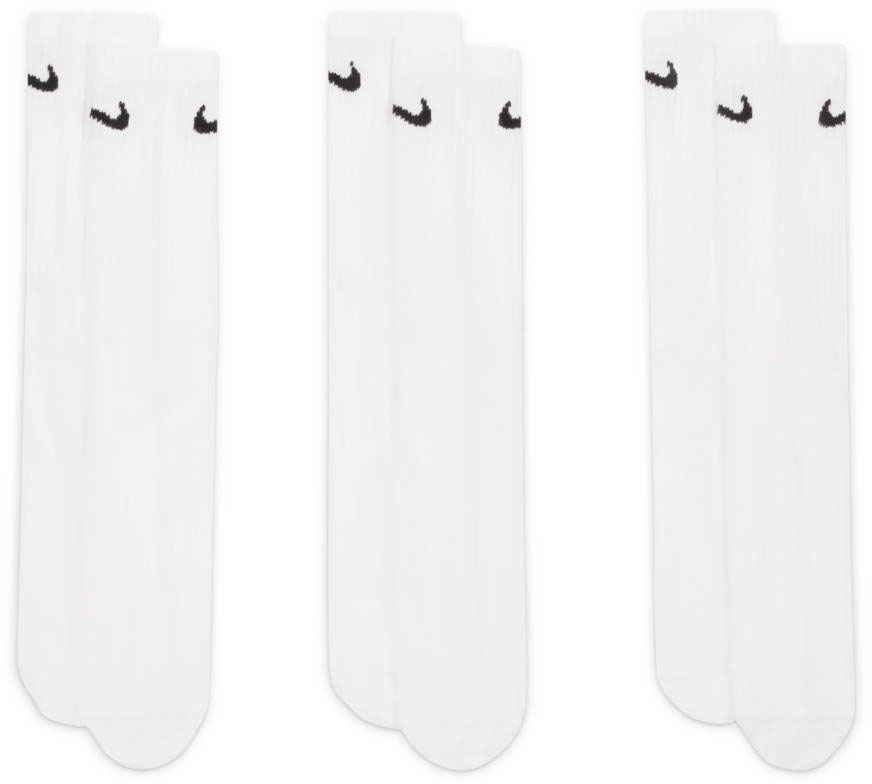 Шкарпетки Nike EVERYDAY LIGHTWEIGHT SX7676-100 р.34-38 білий