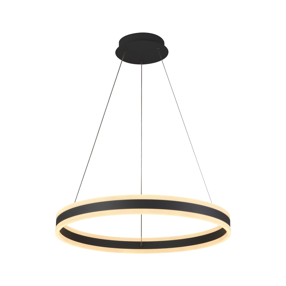 Люстра Miorro LED Montana пульт ДУ 2700-6000К 4200Лм 1000х600мм алюм/акрил 1x94 Вт LED-модуль черный 51-313-021