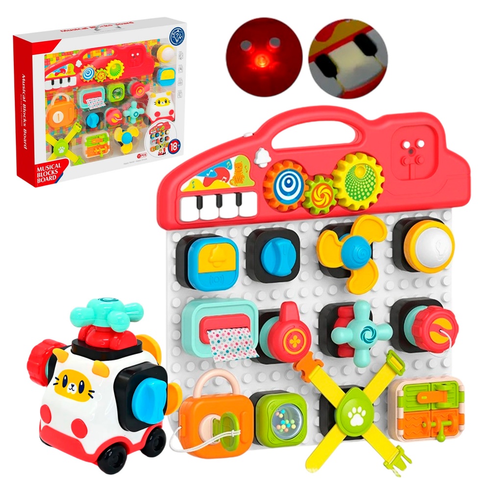 Развивающий бизиборд Shantou бизипланшет HE8081