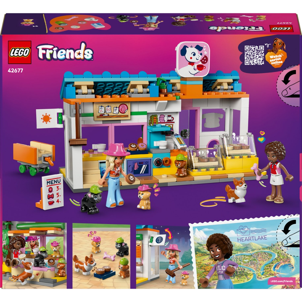 Конструктор LEGO Friends Пекарня собачьего лакомства 42677