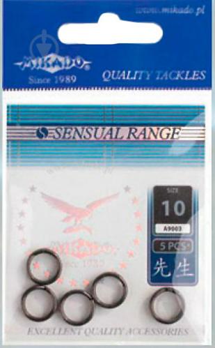 Кільце заводне Mikado 10 кг 10 шт. 6,0х0,6 мм