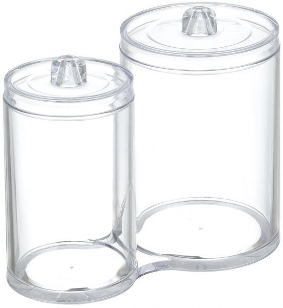 Органайзер для косметики Beauty з кришкою 2 шт. Luna