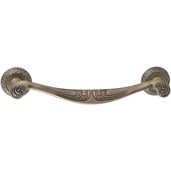 Ручка-скоба Antique Collection G1152 матова антична бронза вертикальна