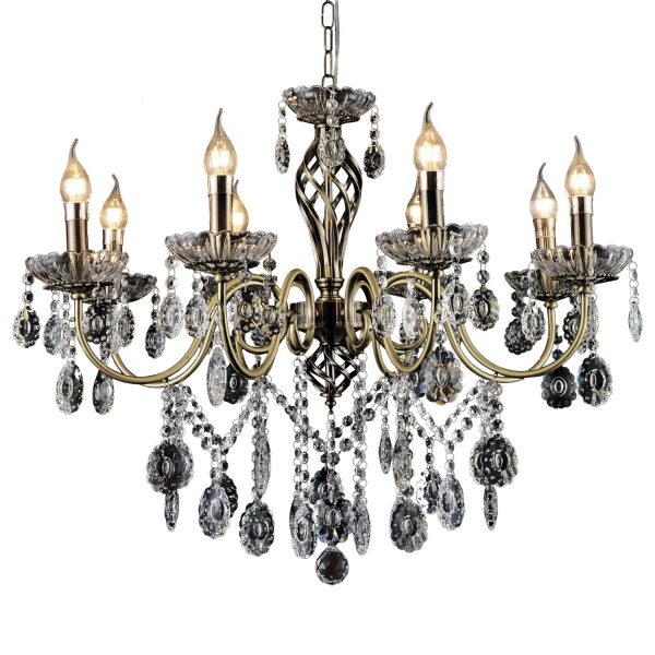 Люстра Victoria Lighting 8x40 Вт E14 бронза Candice/SP8 