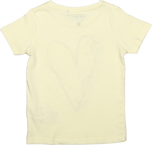 Футболка для дівчаток Blue Seven Серденько р.104 цитрус 702269 X * 98 