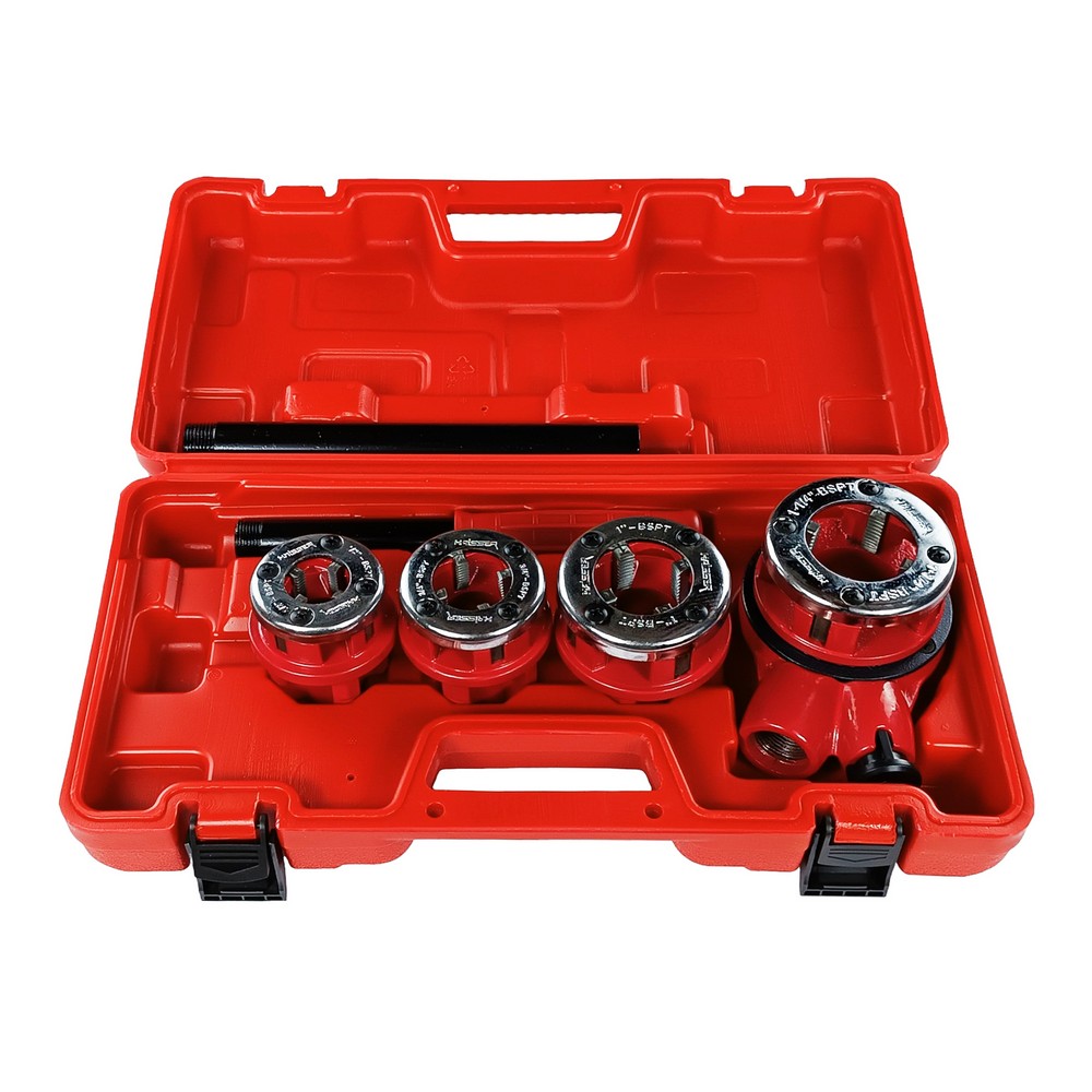 Набір клуп трубних Haisser тріскачкою 4 шт. 133147