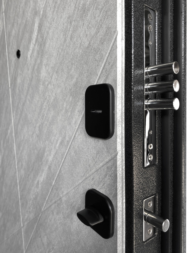 Дверь входная Двері БЦ Буковель мрамор 2050х860 мм правая